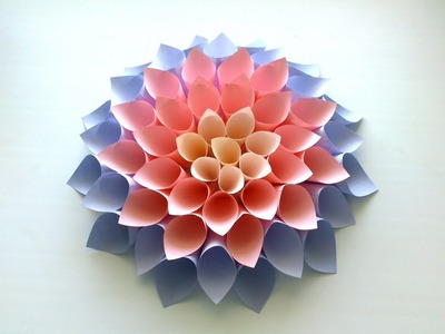 DIY Giant Paper Flower Tutorial
