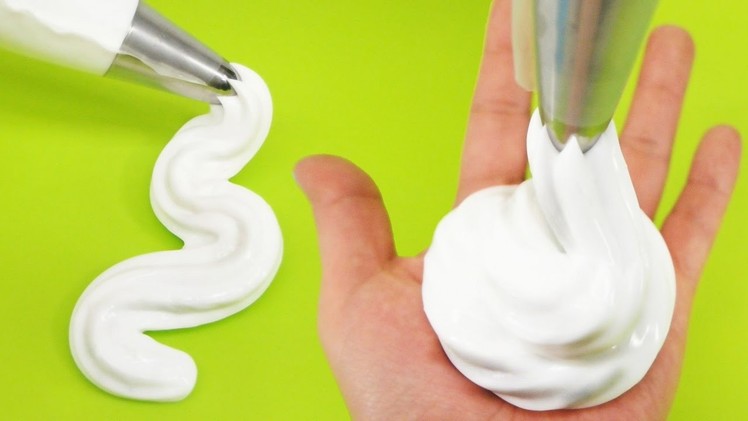 DIY How to make Whipping Cream Slime ! Without Shaving Cream , Borax , shampoo
