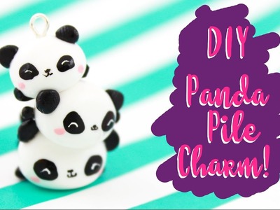 DIY KAWAII ”PANDA PILE” CHARM!! - Cute! | Kawaii Friday