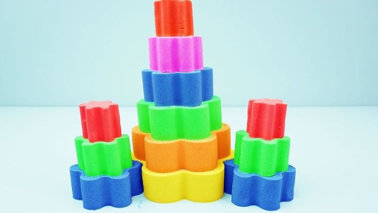 DIY Kinetic Sand Popsicles VS Kinetic Sand Rainbow Learn Colors Finger Family Song Nursery Rhymes