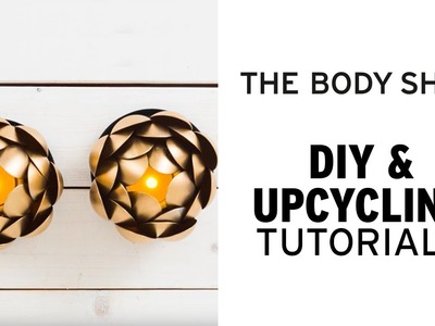DIY Lotus Tea Light Holder - The Body Shop