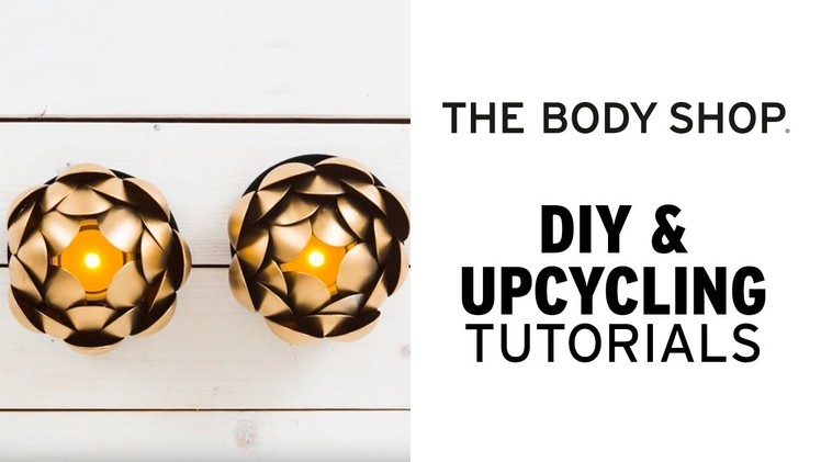 DIY Lotus Tea Light Holder - The Body Shop