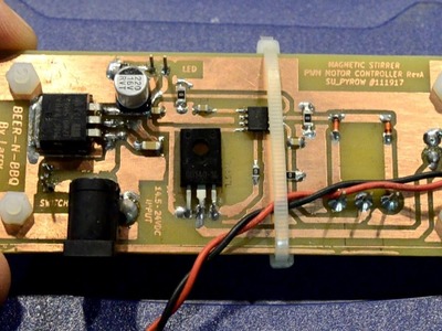 DIY Magnetic Stir Plate PCB Upgrade
