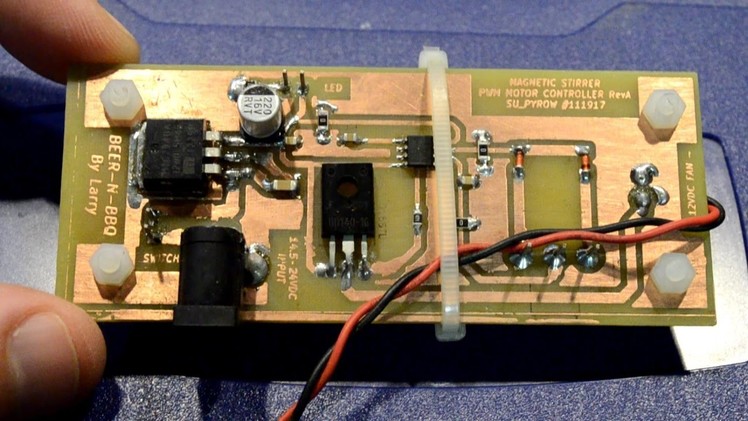 DIY Magnetic Stir Plate PCB Upgrade