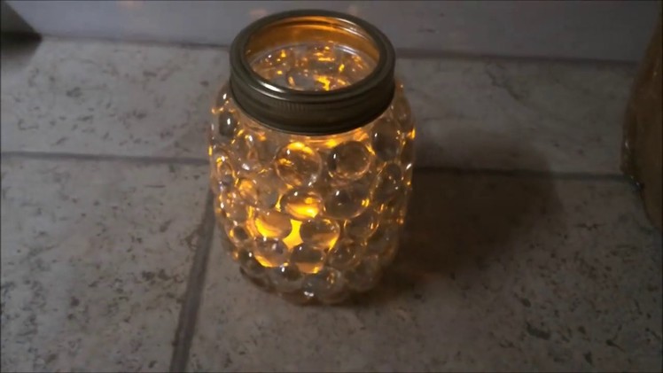 DIY: mason jar light (easy craft idea)