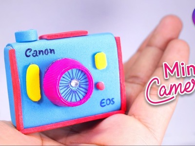 Diy miniature camera using waste matchbox | kids crafts | Artkala 182