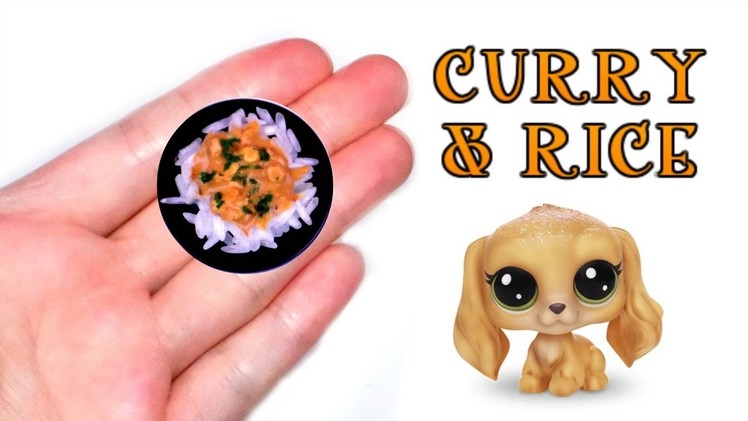 DIY Miniature Dollhouse Rice & Curry ????