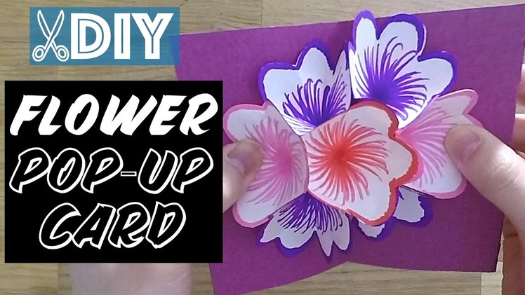 DIY: Mother's Day Flower Pop-Up Card