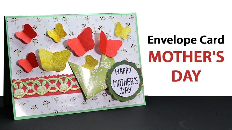 DIY Mothers Day Envelope Card Making, DIY Mother's Day Gift Ideas