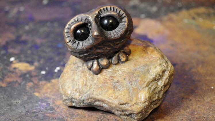 DIY Owl In Polymer Clay Tutorial