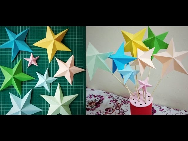 DIY Paper Craft | How to make a Paper Star