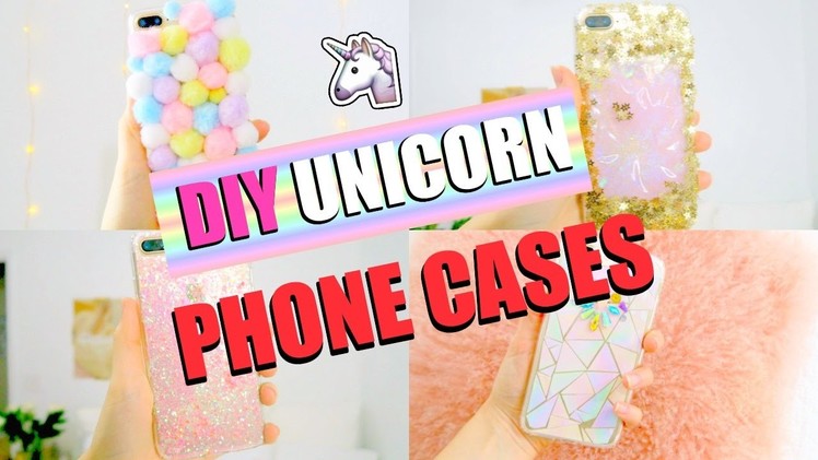 DIY PHONE CASES YOU'LL ACTUALLY LOVE - SLIME CASE, UNICORN SKIN CASE????????