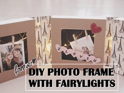 DIY Photo Frame with Fairylights
