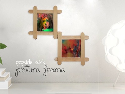 DIY: Popsicle Picture Frame