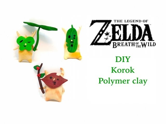 DIY The Legend of Zelda Korok - Polymer Clay Tutorial