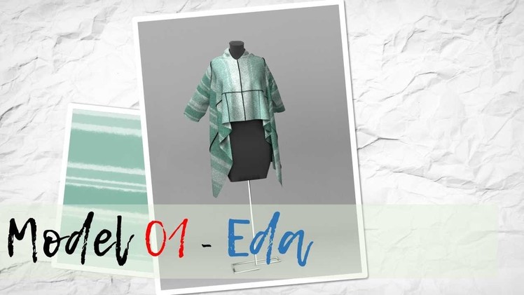 DIY tutorial - MODEL EDA (stretchy fabrics)