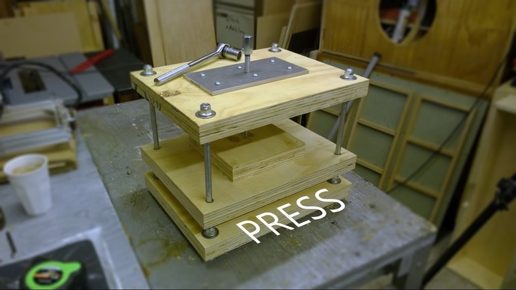 DIY Vertical Press . Printing. Surface Press