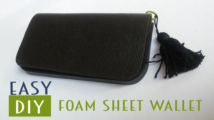 Easy DIY Foam Sheet Wallet (No Sewing Required)