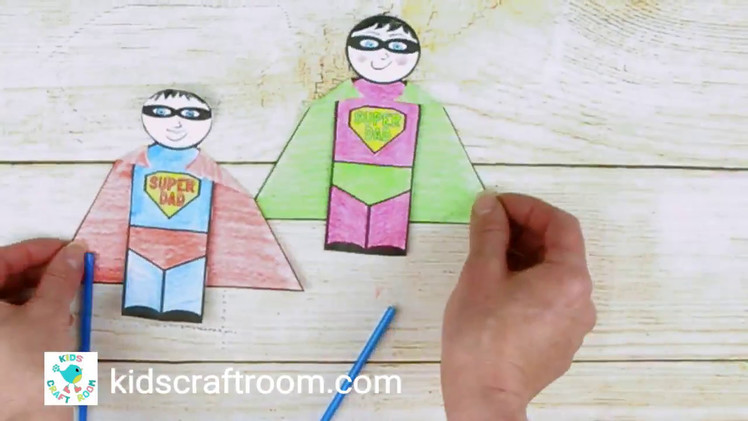 Flying Super Dad - Father's Day Craft