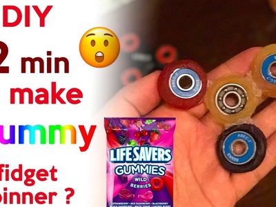 FUN GUMMMY DIY  fidget spinner for $15. Try it now! #23