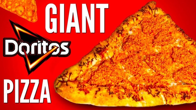 GIANT DORITOS STUFFED PIZZA DIY | How To