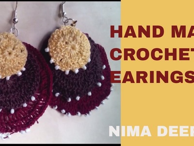 HAND CRAFT CROCHET EARINGS 1