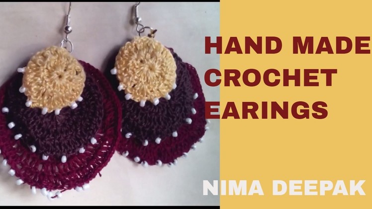 HAND CRAFT CROCHET EARINGS 1