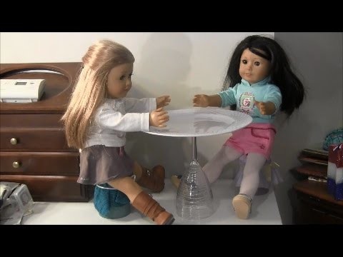 How to Make a  Doll Table (Dollar Store Craft)