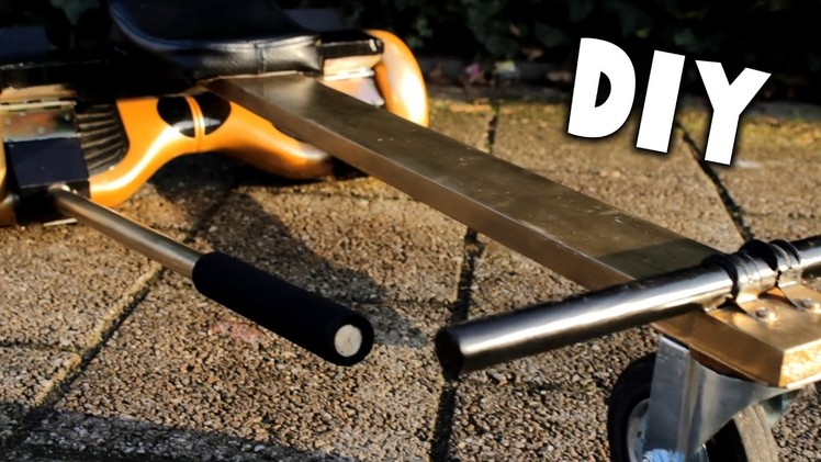 How To Make A Hoverkart!! DIY Turn Your Hoverboard Into A Kart!