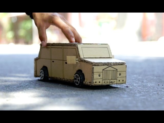 How To Make A Rolls Royce Car | Container DIY at Home