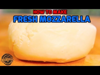 How to make Fresh Mozzarella Cheese recipe - Home Made DIY