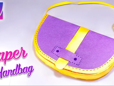 How to make Paper designer handbags | purse | paper craft | Artkala 194