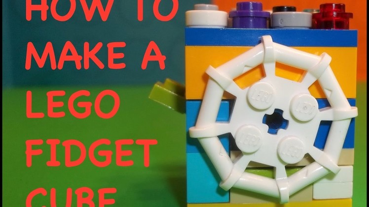 How to make your own Lego Fidget Cube -- DIY tutorial