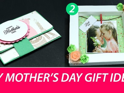 Mothers Day Craft: DIY Mothers Day Gift Ideas (Shadow Box Photo Frame & Letter Holder)
