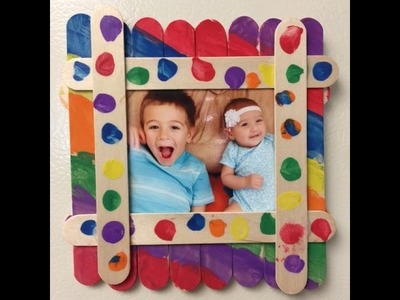 Mothers Day Craft DIY Picture Frame