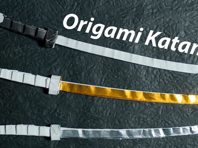 Paper Sword - Origami Katana 4.0 Tutorial - DIY (Henry Phạm)