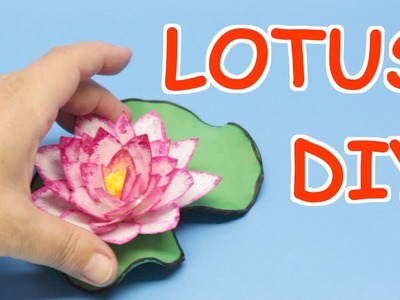 Plastic Bottle Craft Ideas: How to Make Lotus Flowers from Plastic Bottles