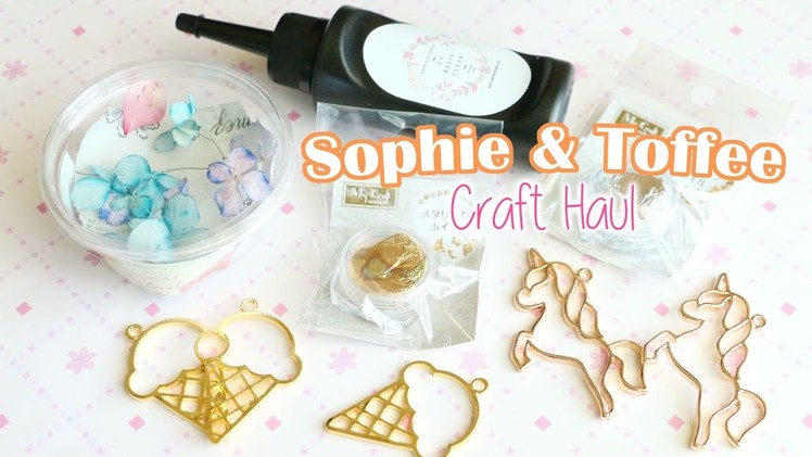 Sophie & Toffee Craft Haul