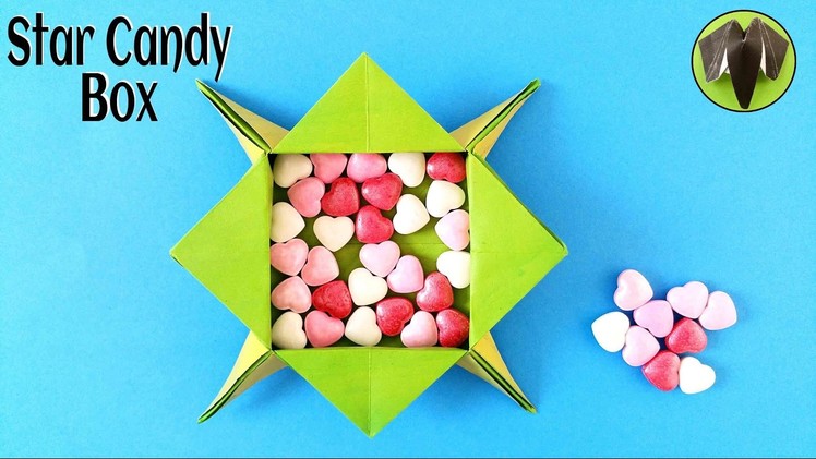 Star Candy box - DIY Tutorials by Paper Folds