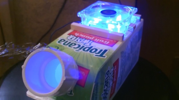 The "Juice Carton" Air Cooler! - Homemade AC Air Cooler! - Simple DIY - can be solar powered!