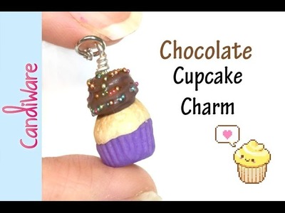 Tutorial: DIY Kawaii Chocolate Cupcake Charm - FIMO, Polymer Clay ????