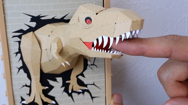 Tyrannosaurus DIY Paper Craft