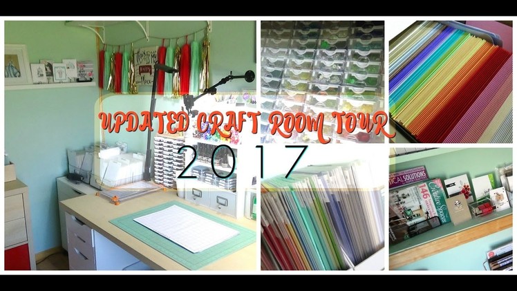 Updated Craft Room Tour | New Additions | Storage Ideas