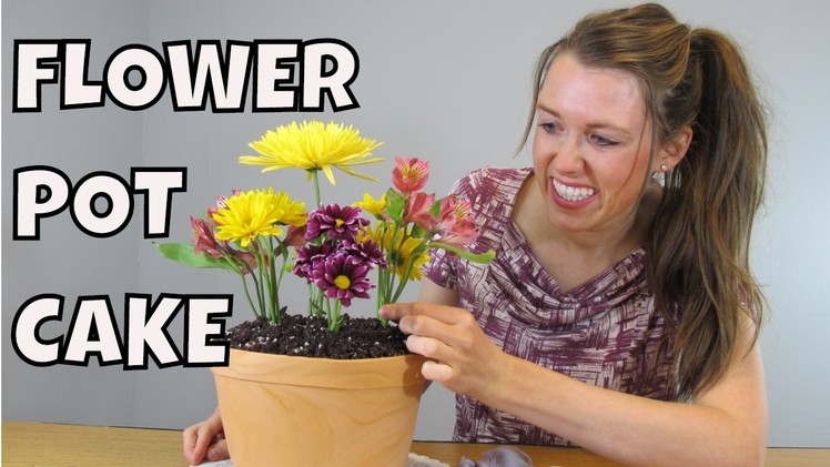 What?! A FLOWER POT CAKE?? DIY with Oreo Dirt & Real Flowers | Mother’s Day | Sweetwater Cakes