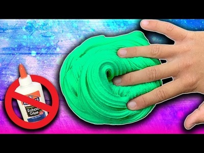 2 Ingredient Fluffy Slime DIY Without Glue, Shampoo, Lotion or Cornstarch