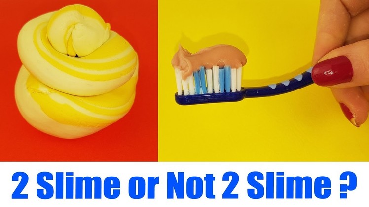 2 Ingredient Slime - Trying No Glue, No Borax, No Detergent Recipes (2 Slime or Not 2 Slime)
