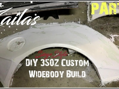 350Z DIY Custom Widebody Build Part 8