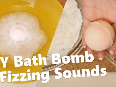 ASMR SATISFYING DIY Bath Bombs & Sound 입욕제만들기