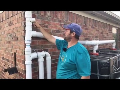 Details on Our DIY 550 Gallon IBC tote Rainwater Collection System