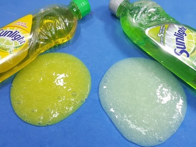 Dish Soap 2 Way Slime ! How To Make Slime Dish soap With 2 way Easy